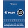 PILOT Namiki IC100 Fountain Pen Ink Cartridges Black 12Pack 69100