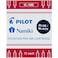 PILOT Namiki IC100 Fountain Pen Ink Cartridges BlueBlack 12Pack 69102