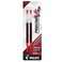 PILOT Precise V5 RT Liquid Ink Refill For Retractable Pens Extra Fine Point 05mm Red Ink 2Pack 77275