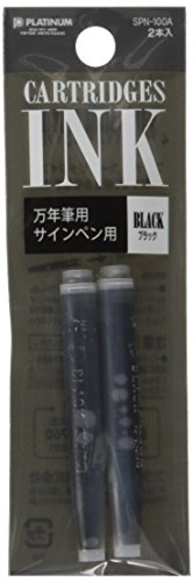 PLATINUM Platinum Preppy Pen Ink Refill 2Pk Black