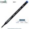SCHMIDT Schmidt 888 Writing Fine Tip Point 06mm Blue Ink Plastic TubeBody Stainless Steel Tip Safety Ceramic Roller Ball Refill Pack 2