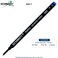 SCHMIDT Schmidt 888 Writing Fine Tip Point 06mm Blue Ink Plastic TubeBody Stainless Steel Tip Safety Ceramic Roller Ball Refill Pack 2