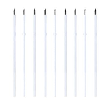 SHIMAIXJYY 30 pcs 07mm Blue Color Replaceable Ballpoint Pen Refill School Office Supplies42 inch