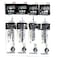 Uni-Ball Uni Signo RT1 Gel Ballpoint Pen Black Ink Refills 038mm Set of 4