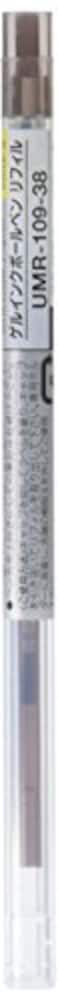 Uni-Ball Uni Style Fit Gel Ballpoint Pen Refill 038mm Brown Black UMR1093822