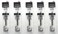 Uni-Ball UniBall Jetstream Fine Point Roller Ball Pens Refills for Standard Pen Type 07mm Black Ink Total 10Refills Set