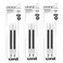 Uni-Ball Uniball Signo 207 Gel Pen Refills 07mm Medium Point Black Ink 6 Refills