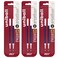 Uni-Ball UniBall Signo 207 Gel Pen Refills 07mm Medium Point Blue Ink Pack of 6