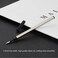 YIVONKA 10 Pieces Replaceable Ballpoint Pen Refills Medium Point Metal Refill Smooth Writing Black or Blue Ink Pen Refills 05 mm 10 Black 05mm Refills