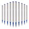 YIVONKA 10 Pieces Replaceable Ballpoint Pen Refills Medium Point Metal Refill Smooth Writing Black or Blue Ink Pen Refills 05 mm 10 Blue 05mm Refills