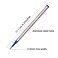 YIVONKA 10 Pieces Replaceable Ballpoint Pen Refills Medium Point Metal Refill Smooth Writing Black or Blue Ink Pen Refills 05 mm 10 Blue 05mm Refills