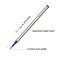 YIVONKA 10 Pieces Replaceable Ballpoint Pen Refills Medium Point Metal Refill Smooth Writing Black or Blue Ink Pen Refills 05 mm 10 Blue 05mm Refills