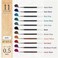 Sarasa Zebra SARASA 05mm Red Ink 10 Refills RJF5R High Speed Dry Ink Technology with Original Sticky Notes