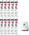 Sarasa Zebra SARASA 05mm Red Ink 10 Refills RJF5R High Speed Dry Ink Technology with Original Sticky Notes