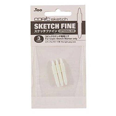 Copic Sketch Fine Nibs 3Pkg