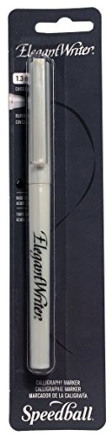 Speedball Elegant Writer Extra Fine Calligraphy Marker Black 2514