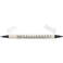 Kuretake Zig Memory System Calligraphy Dual Tip Marker Carded Pure Black