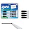 EXPO Magnetic Dry Erase Markers with Eraser Black Fine Tip 4 Count Back to School Teacher Supplies Home Organization