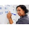 EXPO Magnetic Dry Erase Markers with Eraser Black Fine Tip 4 Count Back to School Teacher Supplies Home Organization