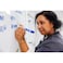 EXPO Magnetic Dry Erase Markers with Eraser Black Fine Tip 4 Count Back to School Teacher Supplies Home Organization