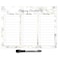 Glassboard Studio Dry Erase Cleaning Checklist Sticker Decal Planner Removable Reusable Magnetic FineTip Dry Erase Marker Included 9 x 12 inches Marble