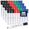 Quartet Dry Erase Markers Chisel Tip White Board Dry Erase Markers with DryGuard Ink Protection Office Essentials Black Red Blue Green 36 Pack Q120Z04R