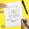 Scribbledo 36Pack Black Fine Tip Dry Erase Markers with Eraser Cap LowOdor Whiteboard Markers for Office Workplace Medical Professional Use
