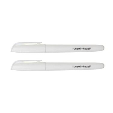 russell+hazel White Wet Erase Marker 2 Count