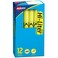 Avery HiLiter PenStyle Highlighters Smear Safe Ink Chisel Tip 12 Fluorescent Yellow Highlighters 23591