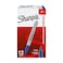 Sharpie Permanent Markers Fine Point Blue 12 Count