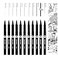 MOLOTOW Molotow Blackliner Pen Complete Set 11 Pens 1 Set Each 200485