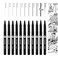 MOLOTOW Molotow Blackliner Pen Complete Set 11 Pens 1 Set Each 200485