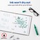 Marks-A-Lot Avery MarksALot Permanent Markers Regular DeskStyle Size Chisel Tip Water and Wear Resistant 12 Green Markers 07885