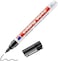 edding 8040 wasgoedmarker zwart 1 stift ronde punt 1 mm textielstift wasmachinebestendig 95 C voor het markeren van kleding textielmarker