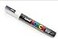 posca UNIBALL MARKER PEN PC1M WHITE SINGLE PEN