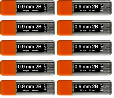 Bild Premium Mechanical Pencil Lead Refills 2B Mega 09 mm