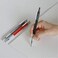 amazdone Uni Mechanical Pencil Field 20mm replacement core redU203101P15 6 leads x 3set Total 18 leads and Sticky Notes