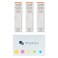 monoc Uni Pencil LeadThe Uni SmudgeProof Leads 05mm 2B 3 Pack Sticky NoteJapan Import