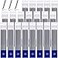 Zhehao 120 Pieces 28 mm Carpenter Pencils Lead Refills HB Refill for Construction Pencils Refills Mechanical for Writing Drawing Drafting Woodworking ConstructionBlack