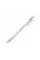 Zebra Technologies Zebra Mechanical Pencil Tect 2 Way Light 05mm White Body MA42W