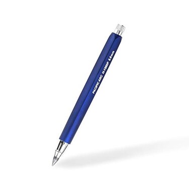 Pacific Arc Premium Blue Technical Acrylic 56mm Clutch Lead Holder