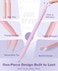 GUGUKUKU Aesthetic School Supplies with Cute Pencil Case 12x Pastel Mechanical Pencils 05 07mm with 720x HB Leads 4x Erasers and 1x Sticky Note Suitable for Writing Drafting Drawing Sketchingpink