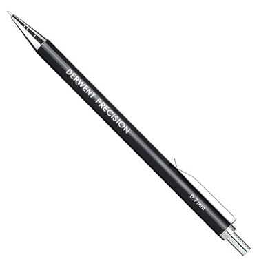 Derwent Mechanical Pencils 07 Metal Barrel Precision HB 2302429