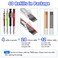 Enhon 4 Pack Carpenter Pencil Set with Sharpener Mechanical Woodworking Pencils with 36 Refills Deep Hole Marker for ArchitectCarpentersScriberGreen Red Black Yellow
