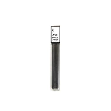 Everyman 07mm Lead Refills for Mechanical Pencils 3 Pack with 90 Strong Smooth Leads Fits Grafton Metal Pencil Perfect for Sketching Drafting Architecture Drawing School Office Studio Use