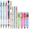 Ipienlee 09 mm Mechanical Pencil Stationery Set Including 4pcs Mechanical Pencils with 4 Tubes HB Lead Refills and 4pcs Jerry Erasers for Writing Draft Drawing Sketch Architecture