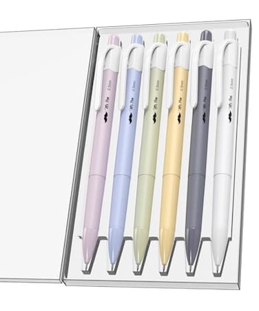 Mr. Pen Mr Pen Pastel Mechanical Pencil Set 6 Pack 05mm Cute Macaron Colors Smooth Writing for Journaling Note Taking School Office Drawing Student Supplies Great for Kids and Adults
