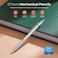 Nicpro Blocky Gear 07 mm Mechanical Pencil Metal Drafting Pencil with Eraser and 120 HB Lead Refills Professional Drawing Pencil for Artists Students School Writing Sketching
