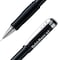 Pentel Mechanical Pencil 05 mm Twist Erase III Twist Up Eraser PreLoaded Super HiPolymer HB Lead Black Barrel 3Pack