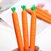 sencoo 4 pack Carrot Mechanical Pencil Creative Student Stationery Children Brithday Present School Prize Kiddos Gift 05mm